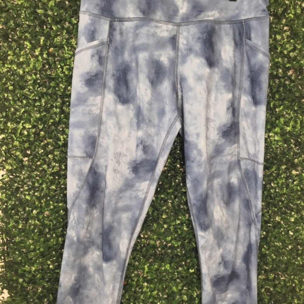 Girls Athletic Works Blue Leggings